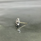 CUT OUT SPIDER WEB STUD / カットアウトスパイダーウェブピアス