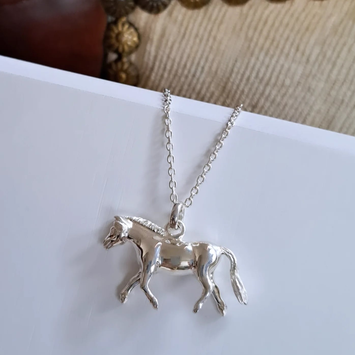馬のペンダントトップ 】午年 干支 干支ネックレス 馬ネックレス 馬