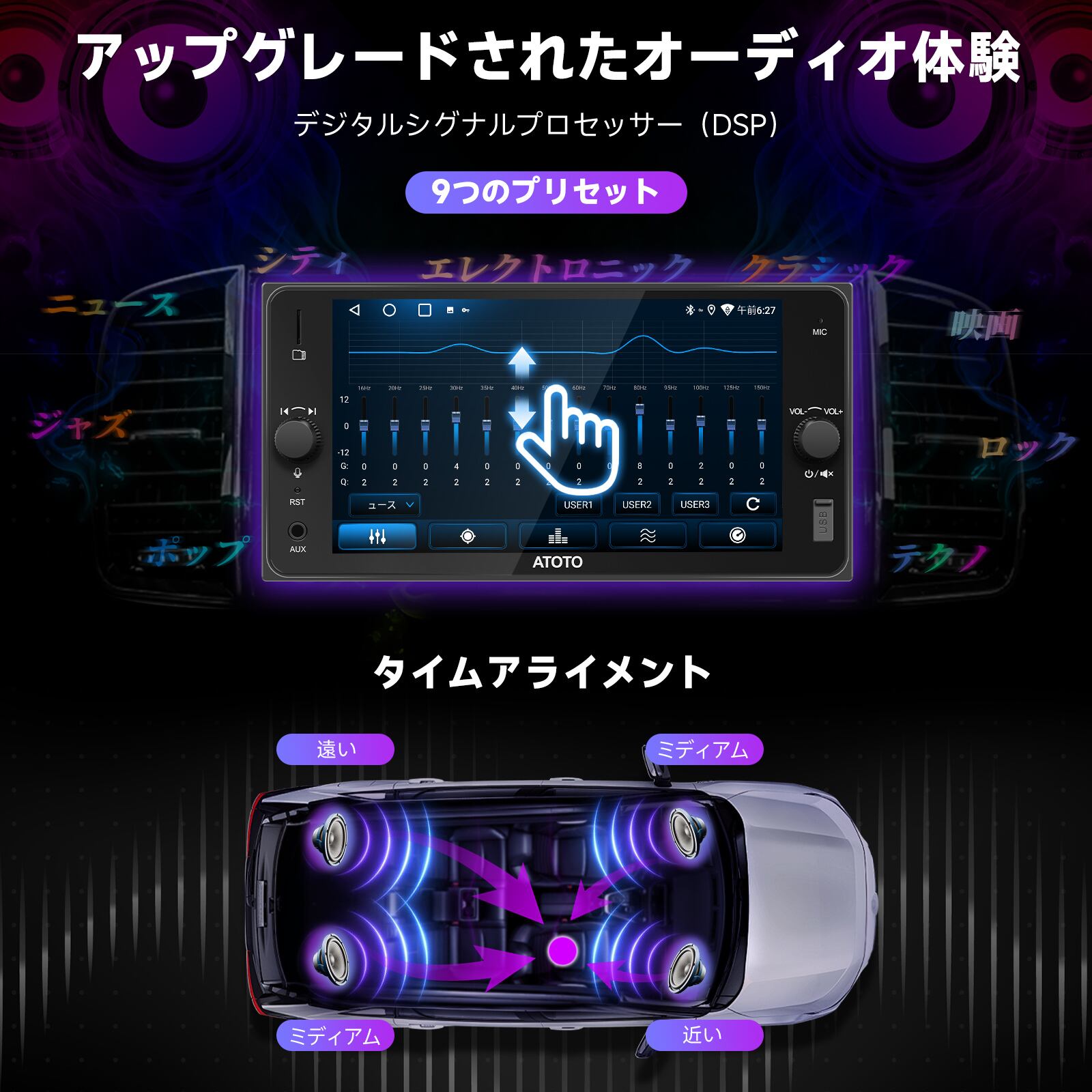 た*し様 【完全未開封】ATOTO A5LTYB7T (2G+32G) A5LTYB7T トヨタ用7インチワイド 2G+32G | ATOTO公式プロ代理店