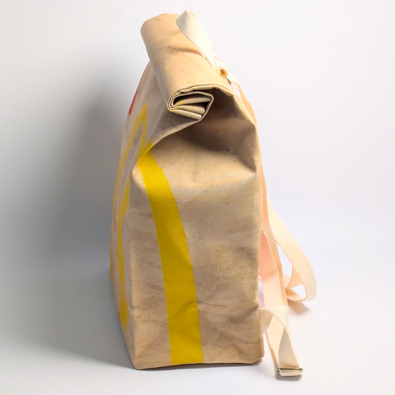 再入荷!【マクドナルド (McDonald) ロゴ】リュックタイプ*紙袋風〚アメリカン雑貨 アメトイ〛