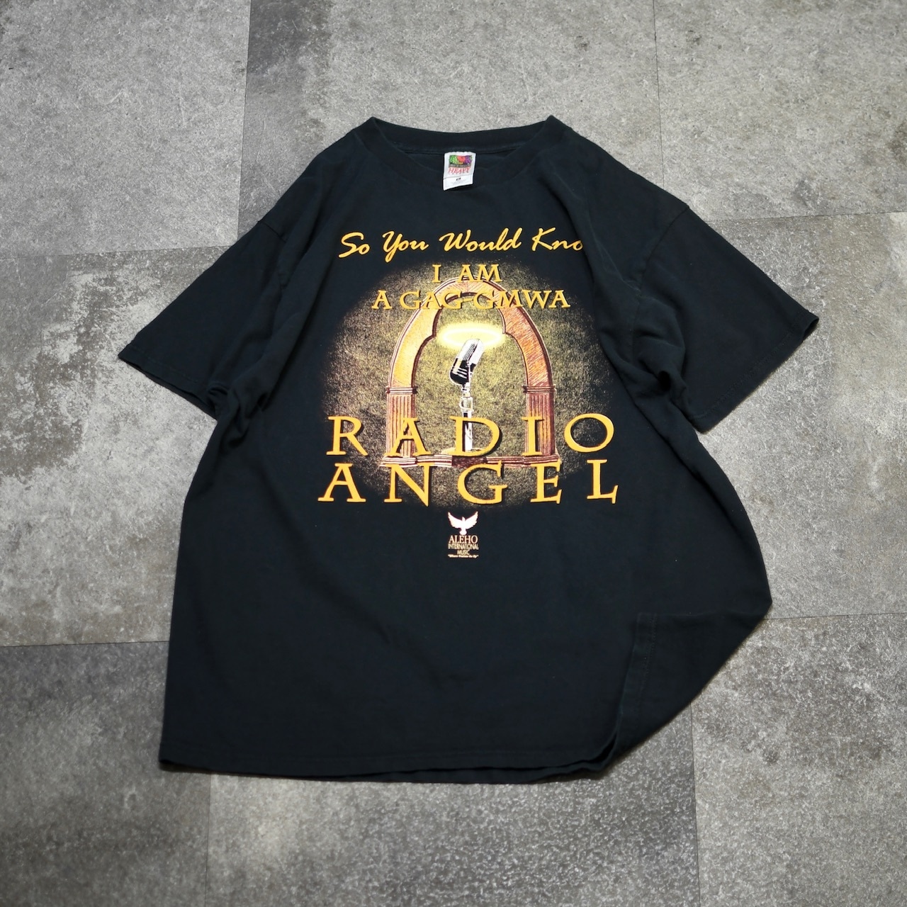 RADIO ANGLE print tee