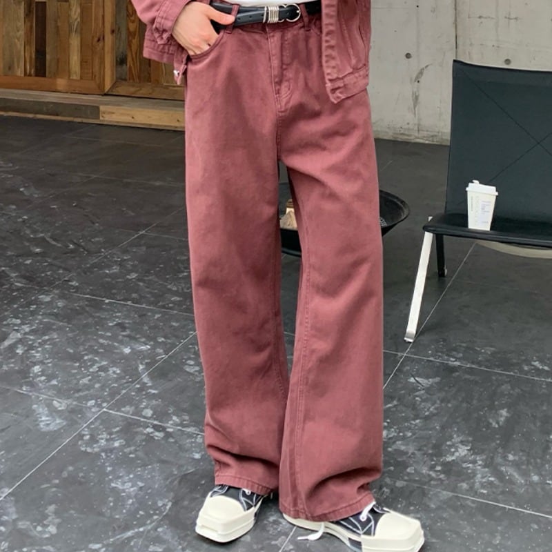 ワイドシルエットカラーデニム C10083