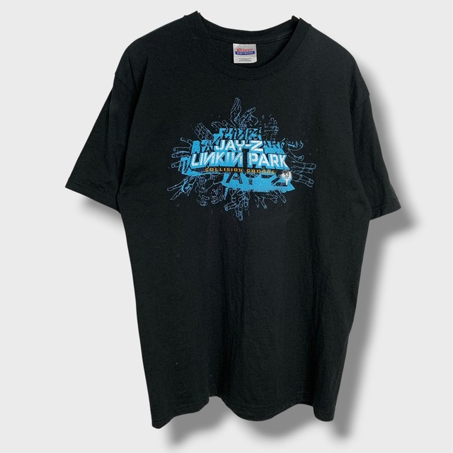 JAY-Z×リンキンパーク バンドTシャツ ジャケ写 バンT ブラック M