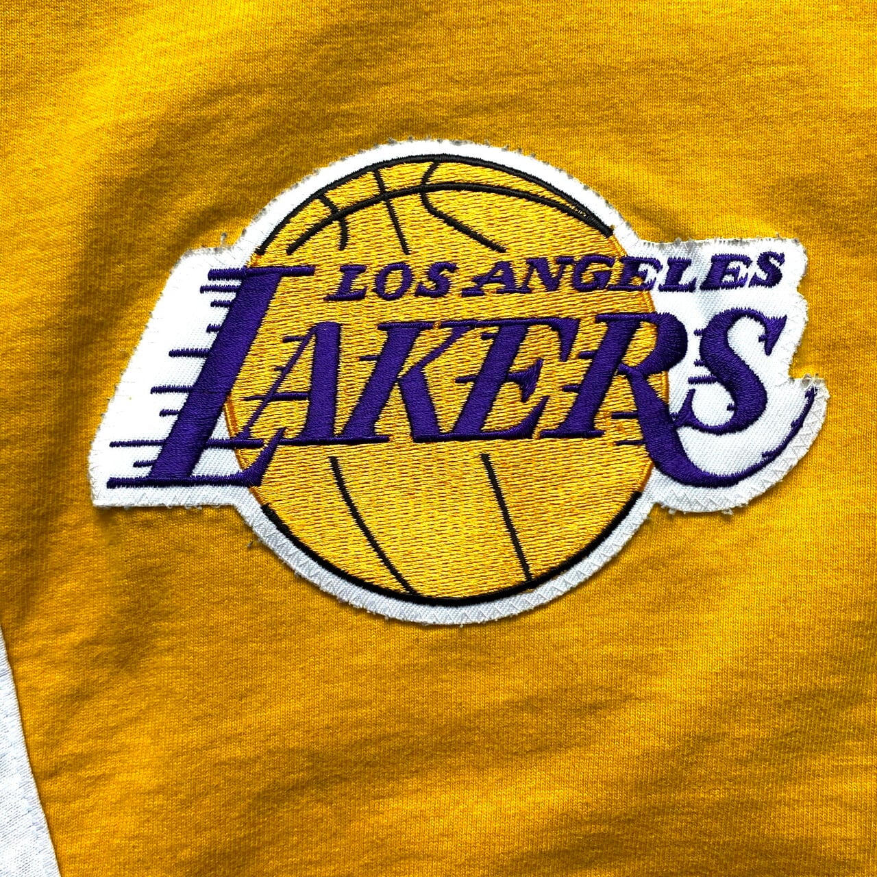90年代 チャンピオン Champion NBA LOS ANGELES LAKERS ロサンゼルスレイカーズ スポーツプリントTシャツ USA製 メンズS ヴィンテージ /eaa325179