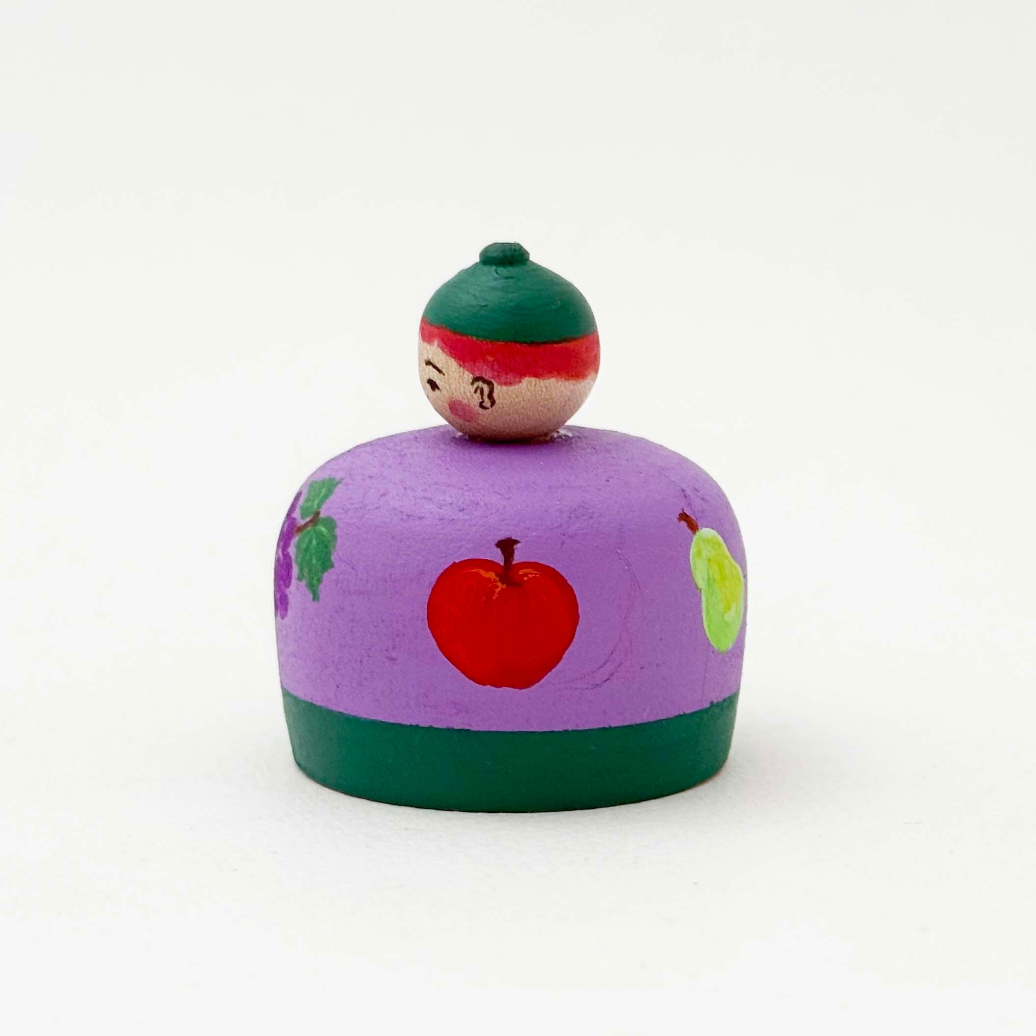 新型フルーツこけし / 笹原綾工人（紫大）