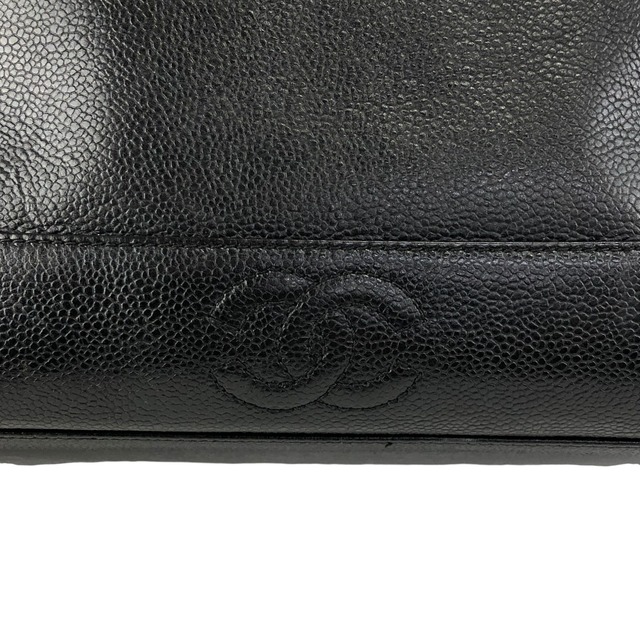 CHANEL シャネル トリプルココ ショルダーバッグ ブラック レザー キャビアスキン vintage ヴィンテージ オールド gph8sd