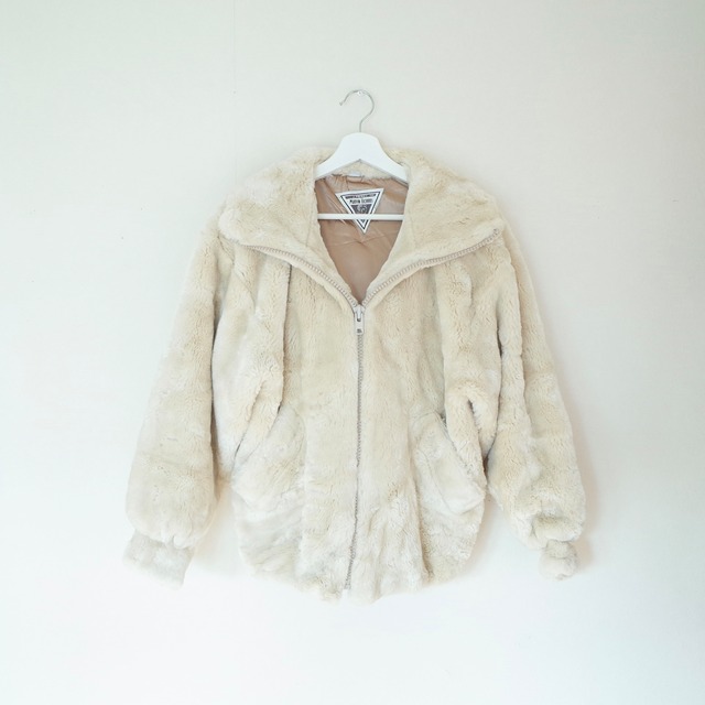 Eco fur jacket