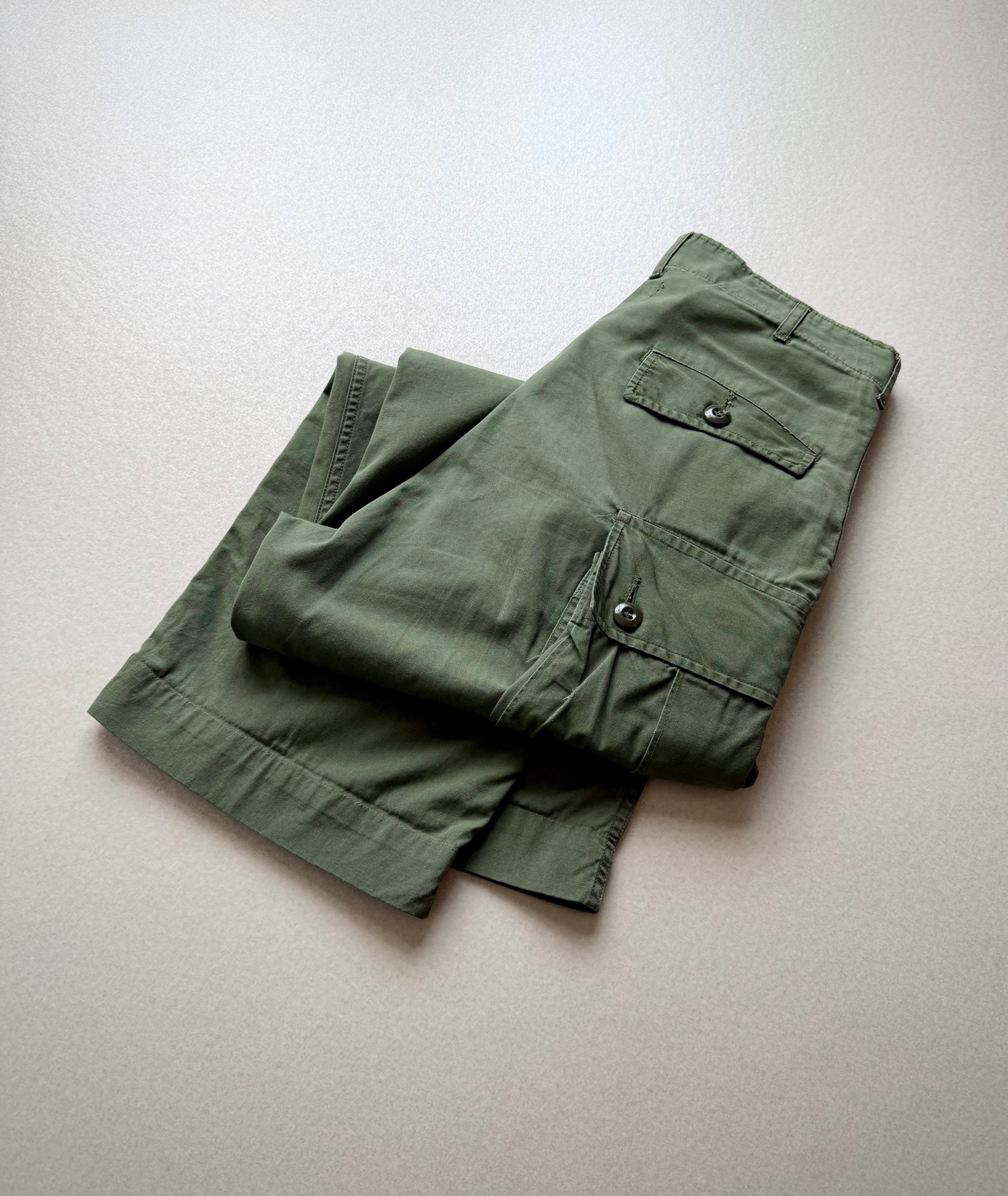 DEAD STOCK 80s “ US.ARMY ” TROUSERS WOOL TROPICAL OLD MILITARY