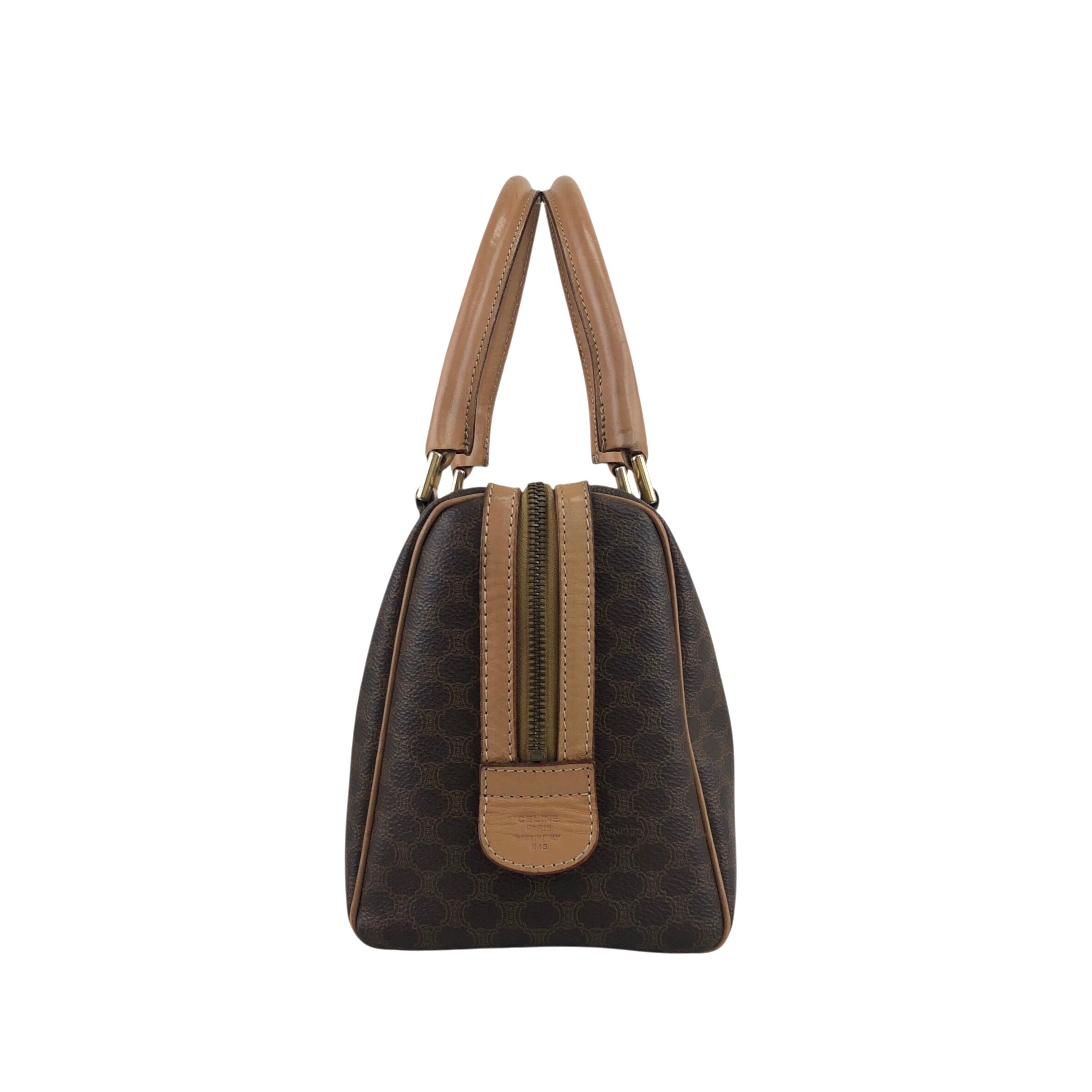 セリーヌ Celine マカダムライン ミニボストンバッグ セリーヌ