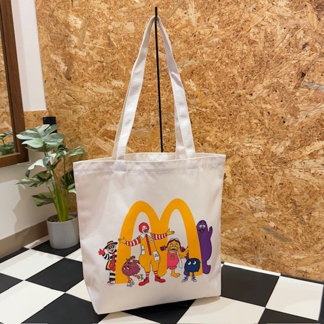 マクドナルド 】オフィシャルグッズ☆キャラクタートートバッグ