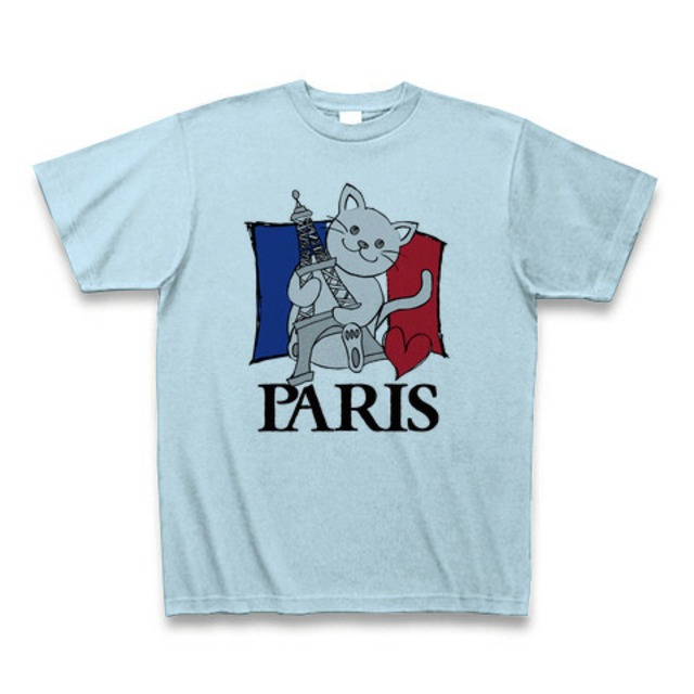 PARIS CAT -light- blue-