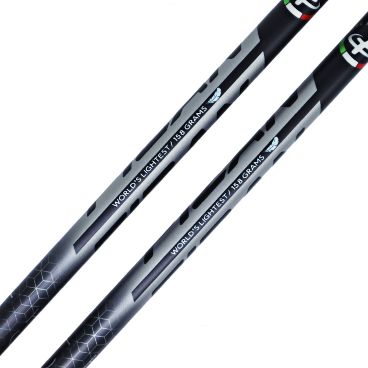 【スノーバスケット Art.B-95 セット】FIZAN トレッキングポール COMPACT Black コンパクトブラック 可変3段 59-132cm 2本セット