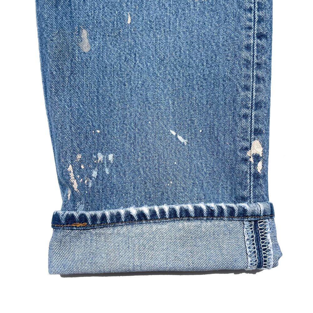 Levis 501 Paint [Levis 501-0000 Made in Mexico] Vintage Denim