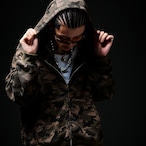 ESSENTIAL LOGO THERMAL ZIP HOODIE