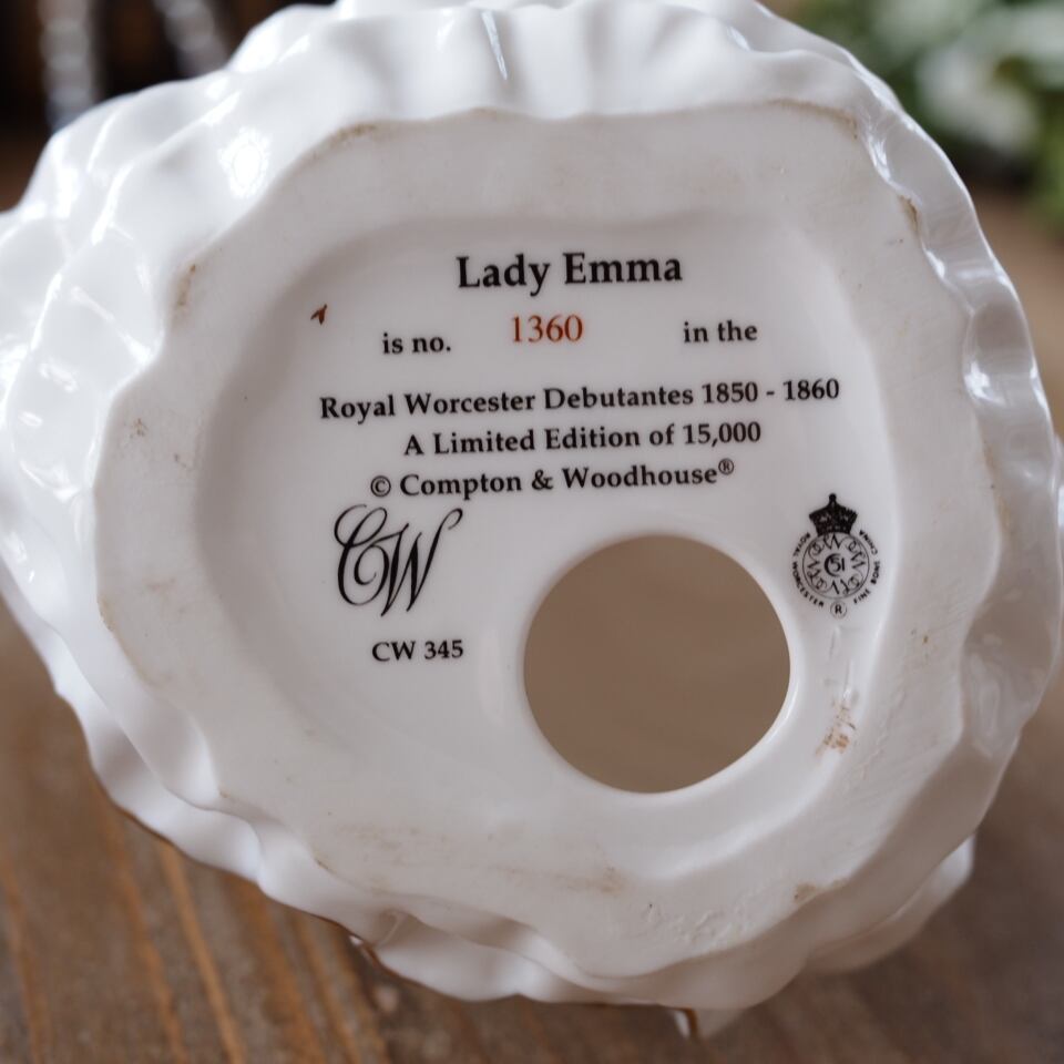 英国ロイヤルウースター Lady Emma フィギュリン 限定品 | antique
