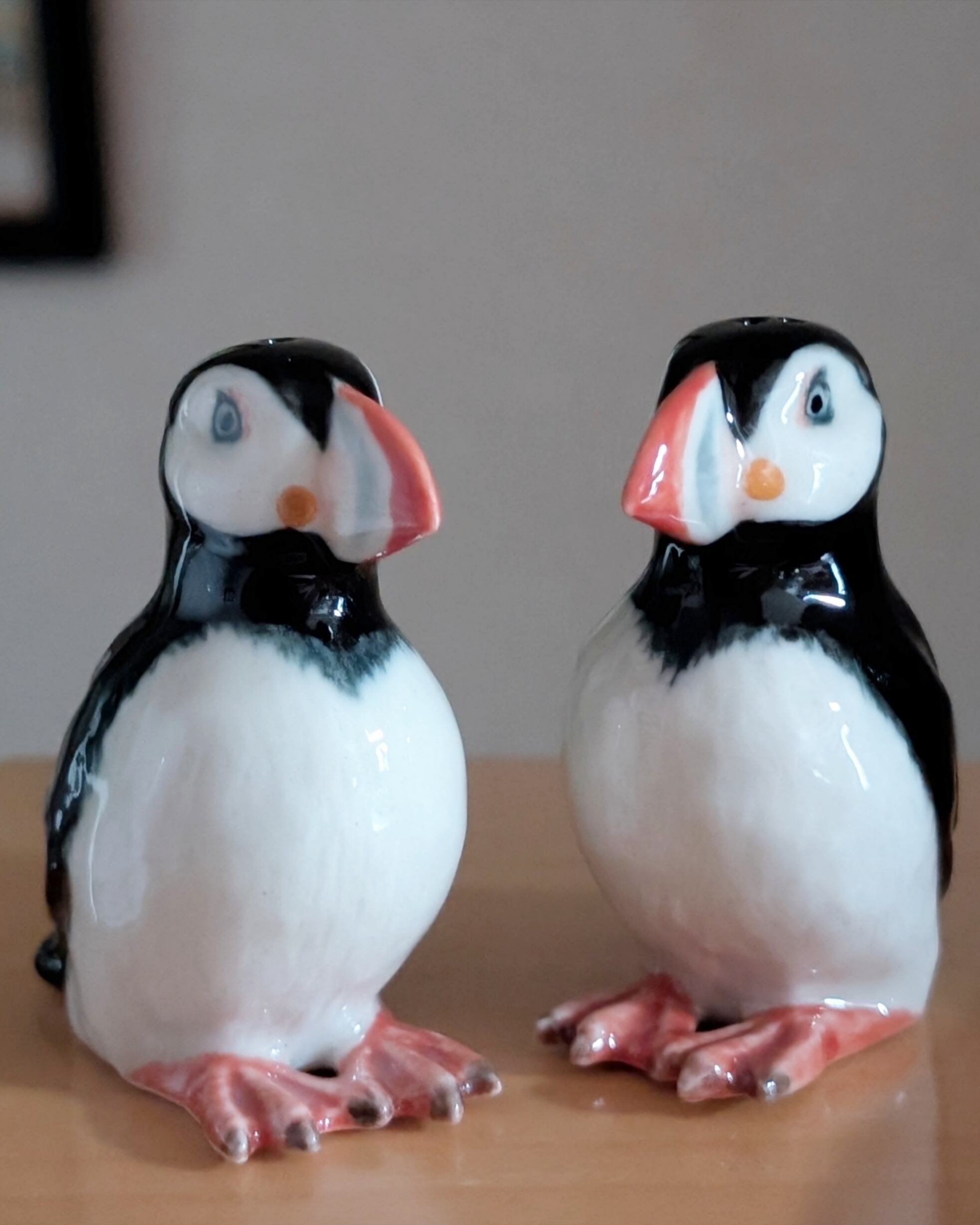 【ミニチュア陶器】Puffin