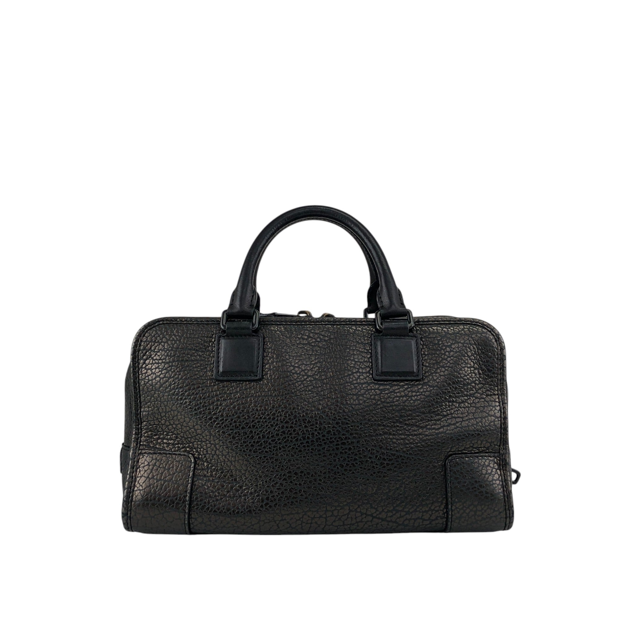 LOEWE ロエベ ハンドバッグ ブラック アナグラム レザー アマソナ ミニ