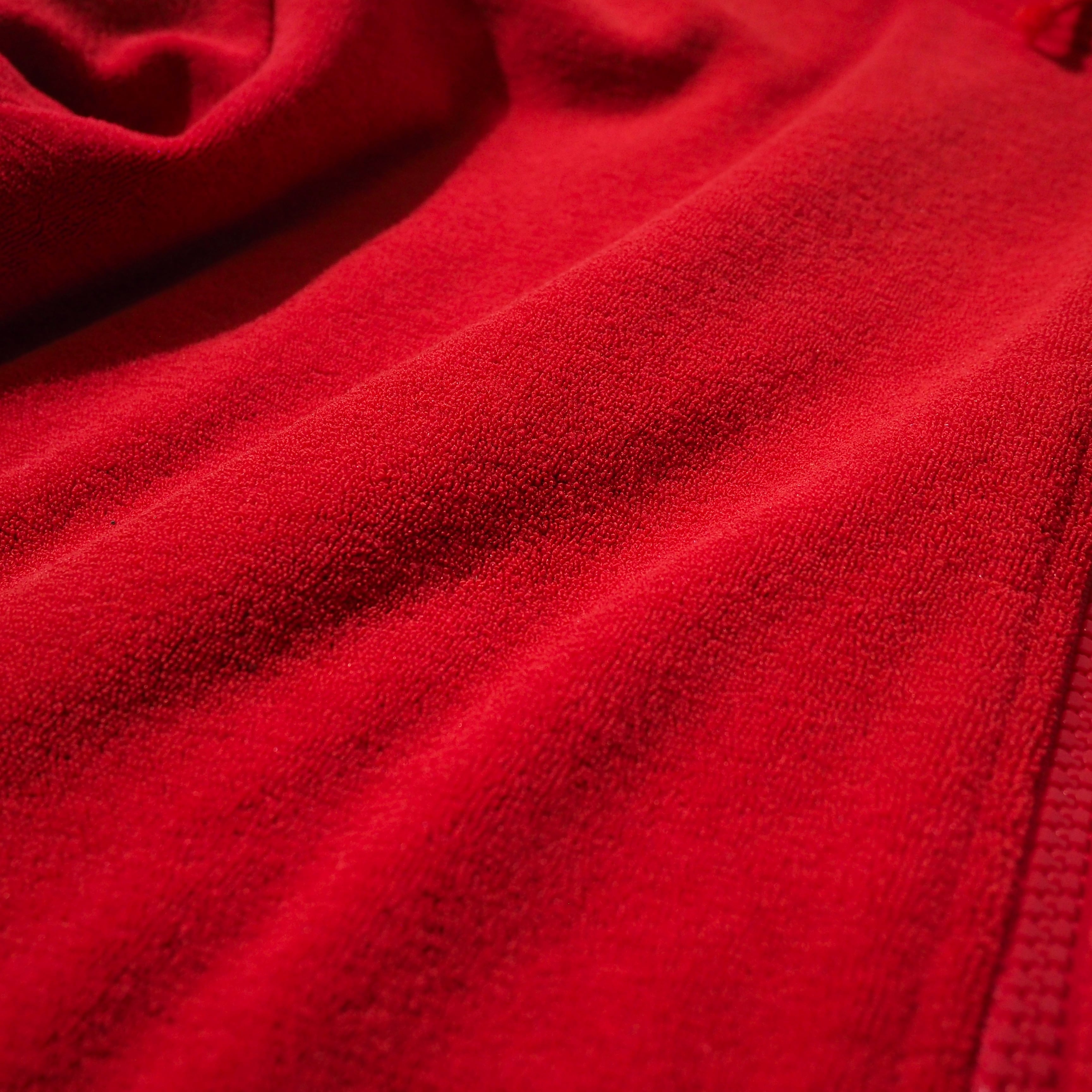 1980s " Old adidas " Pile Fabric vintage full zip Parker