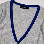 Green Label Relaxing グリーンレーベルリラクシング ハイゲージ ニット カーディガン M/グレー系 レディース