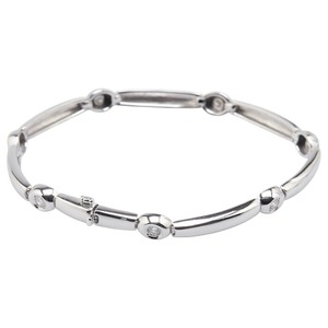 K14WG ホワイトゴールド ダイヤ0.50ct ブレスレット レディース 【中古】