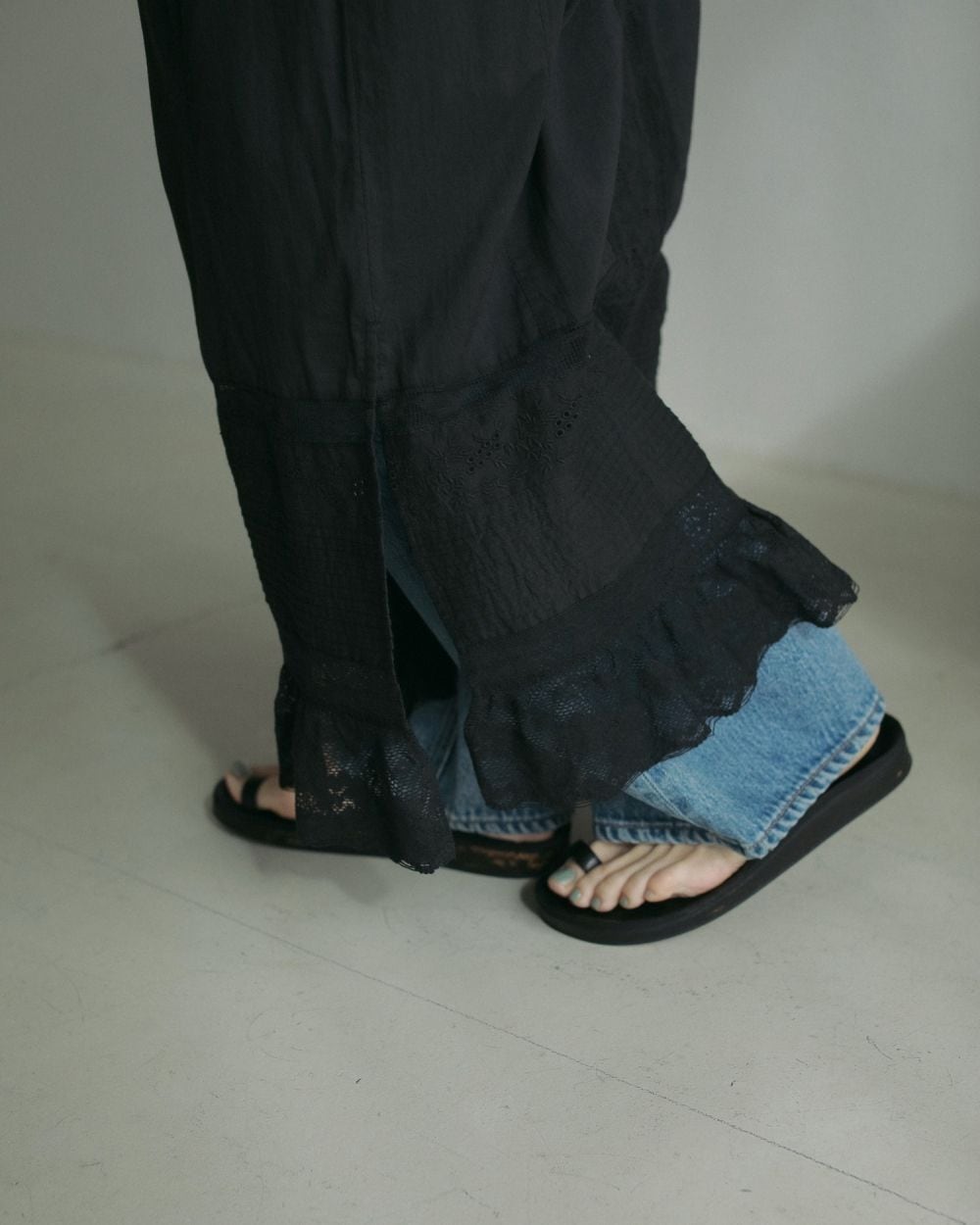 【anuke】Tuck Lace Skirt ànuke online store（アンヌーク） / Tuck Lace SkirtTuck Lace Skirt