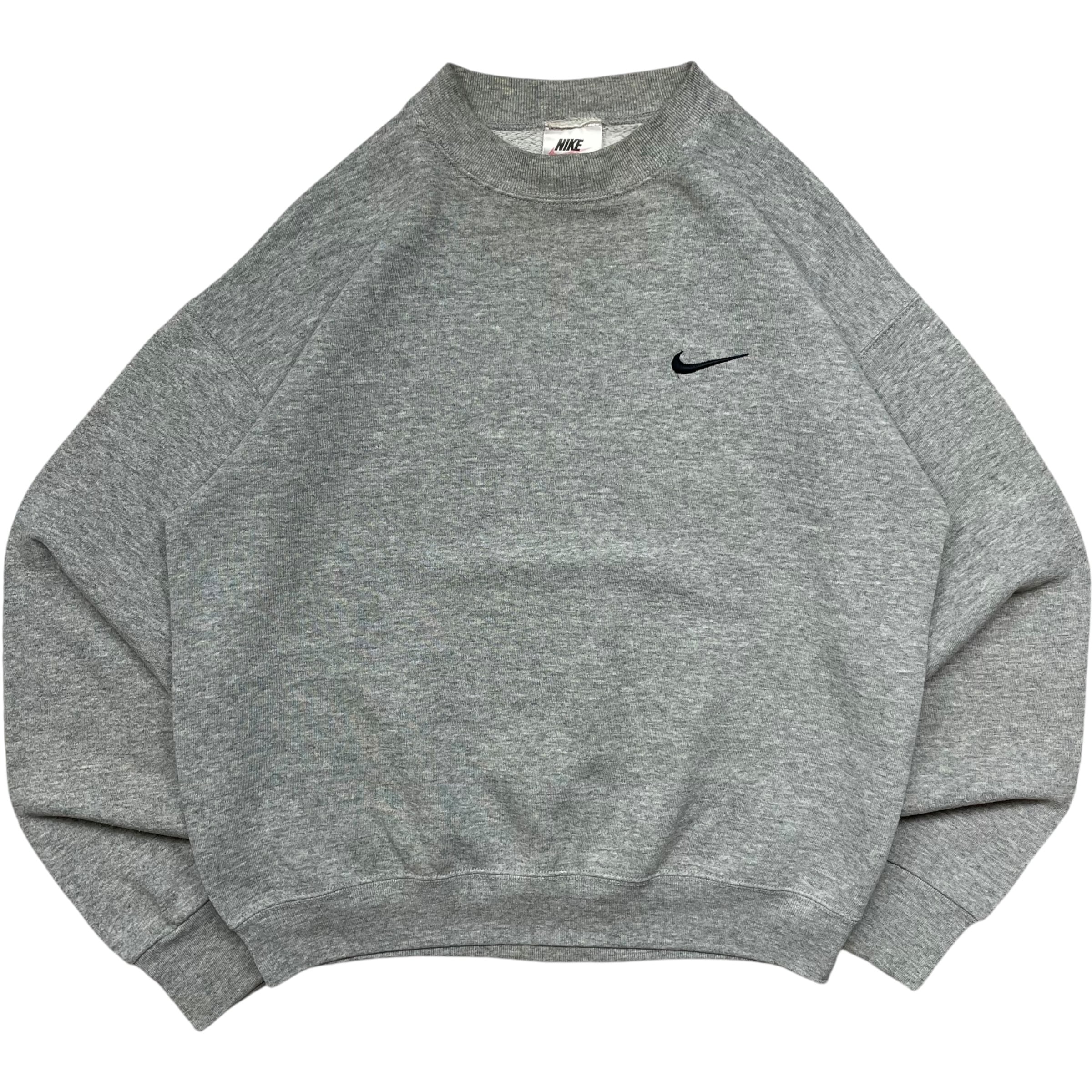 《M》 NIKE ナイキ スウェット ワンポイント 90年代〜 USA製 no.4974