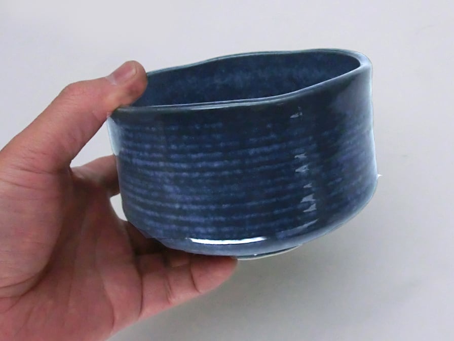 MCW-S6 抹茶碗セット木箱入 窯変blue | 山勝美濃陶苑 公式オンライン