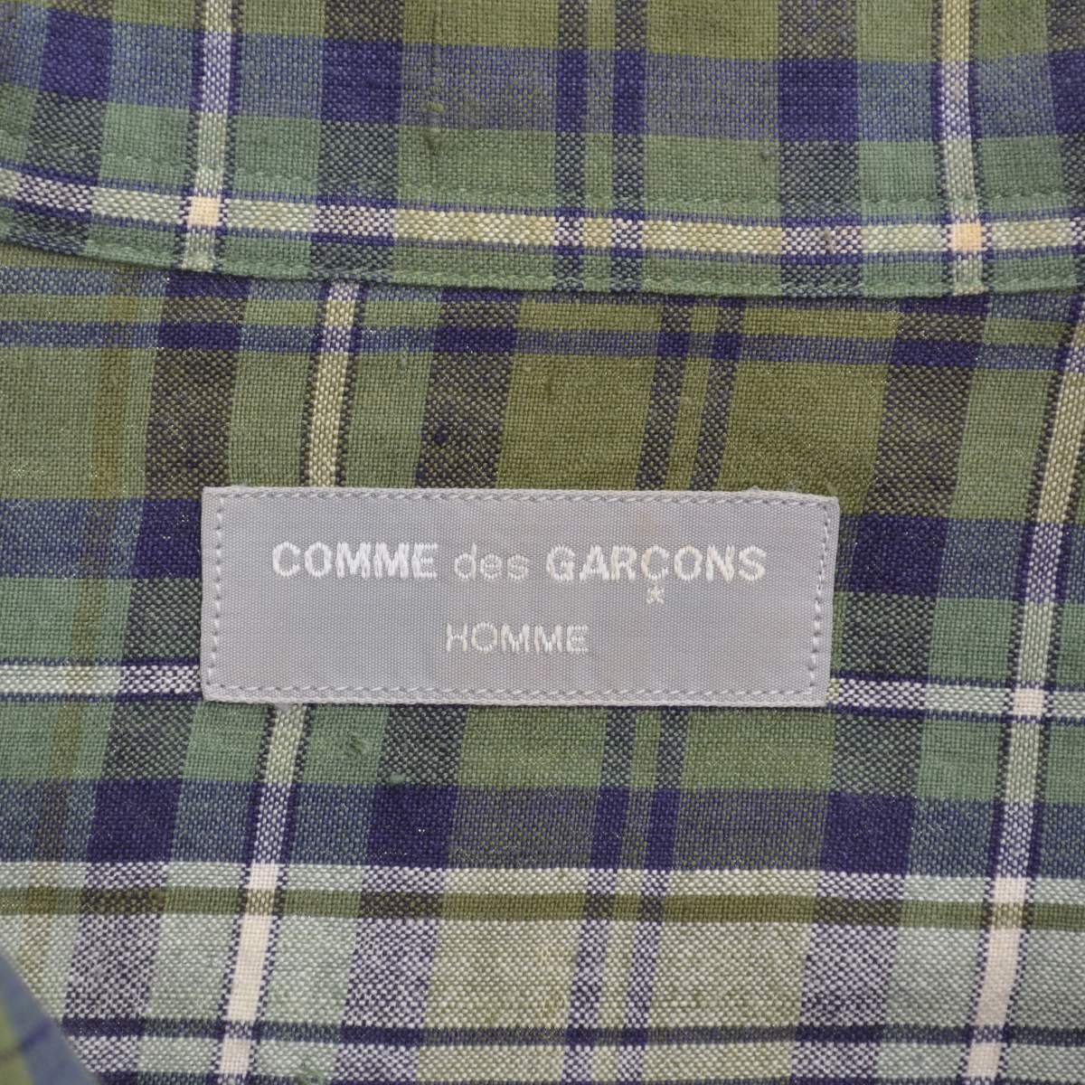 COMME des GARCONS HOMME / コムデギャルソン オム90s AD1990 マドラス ...