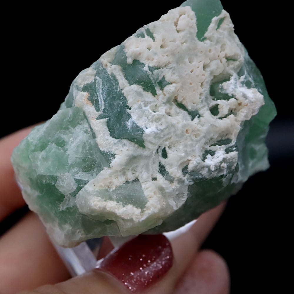 フローライト 蛍石 カリフォルニア産 原石 76g FL595 鉱物 天然石