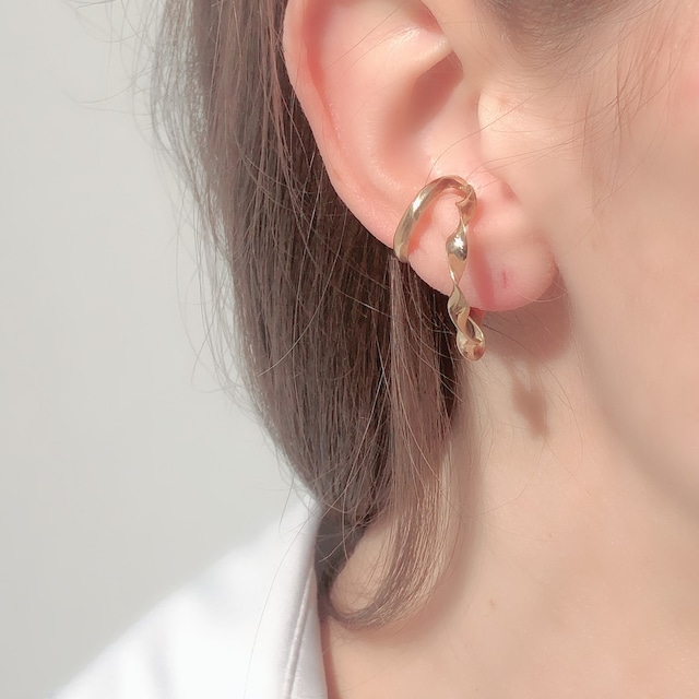 【brass】ear cuff 02