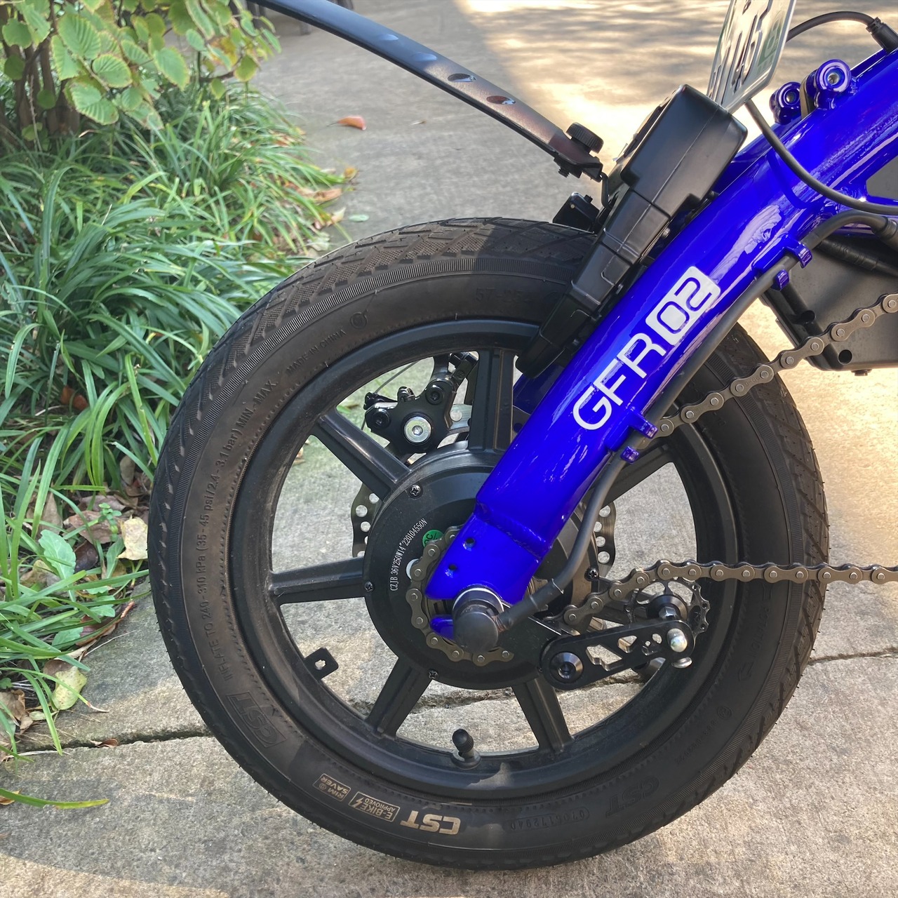 【中古車良品大特価 超美品】glafit GFR-02電動バイク　（TIDE BLUE）