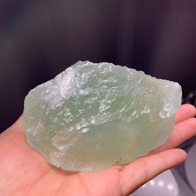 グリーンフローライト原石クラスター