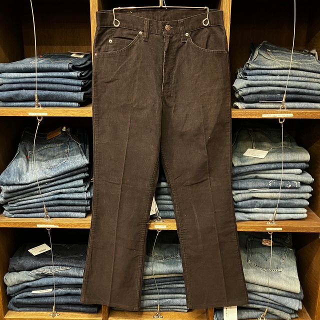 1980s LEVI'S 517 CORDS PANT BLACK