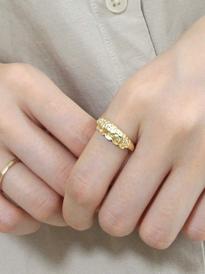 Sirène ring | gold ･ silver925（コーティングオプション有）