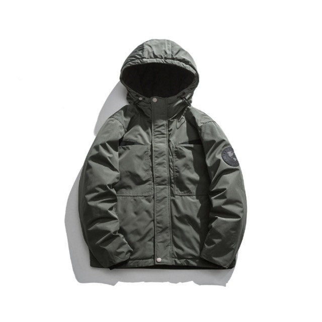 Front pocket design jacket C3818