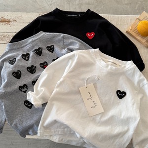 【春作】ハート柄シャツ