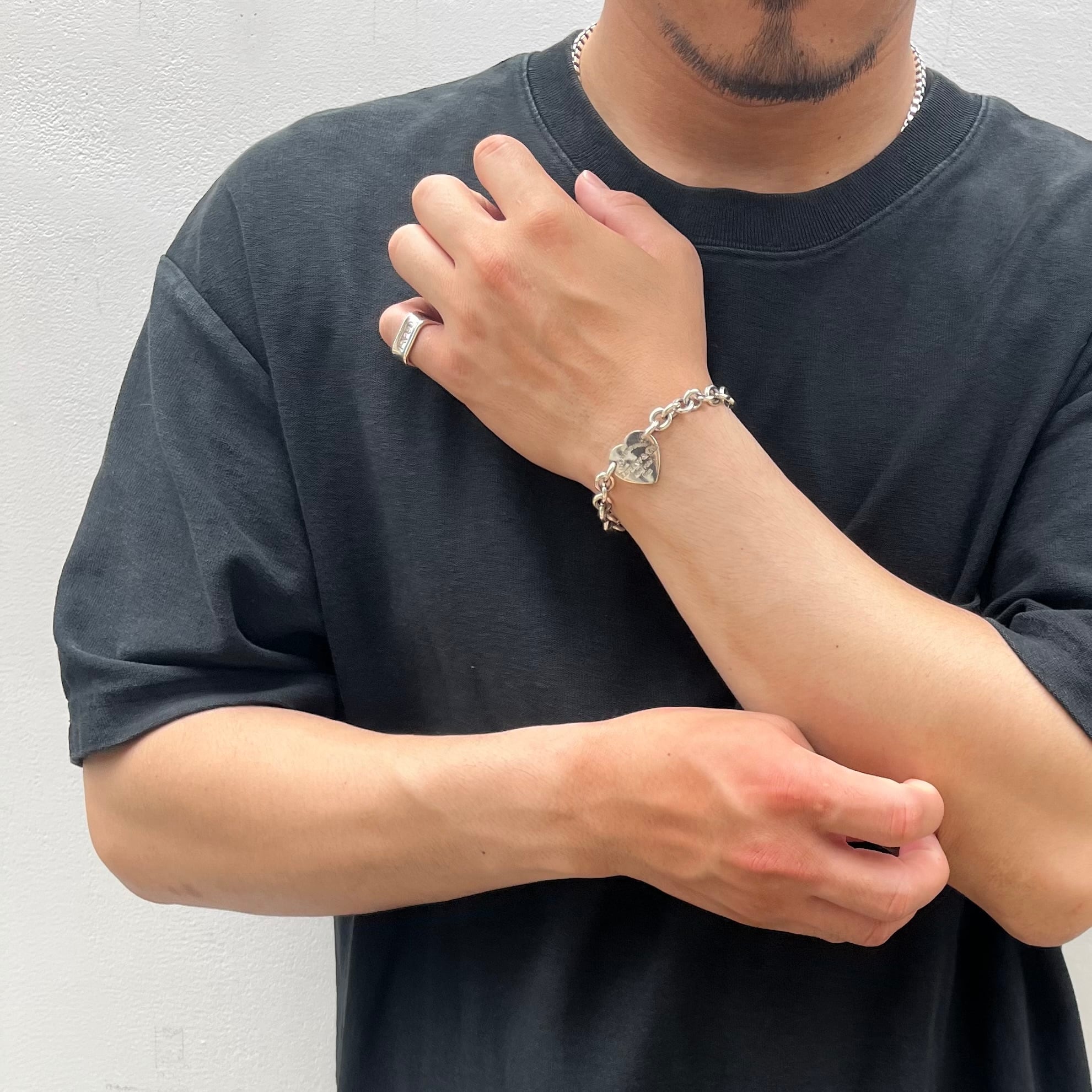 TIFFANY&CO.】【7-8号】2660 T&CO 1837 スクエアリング／シルバー925