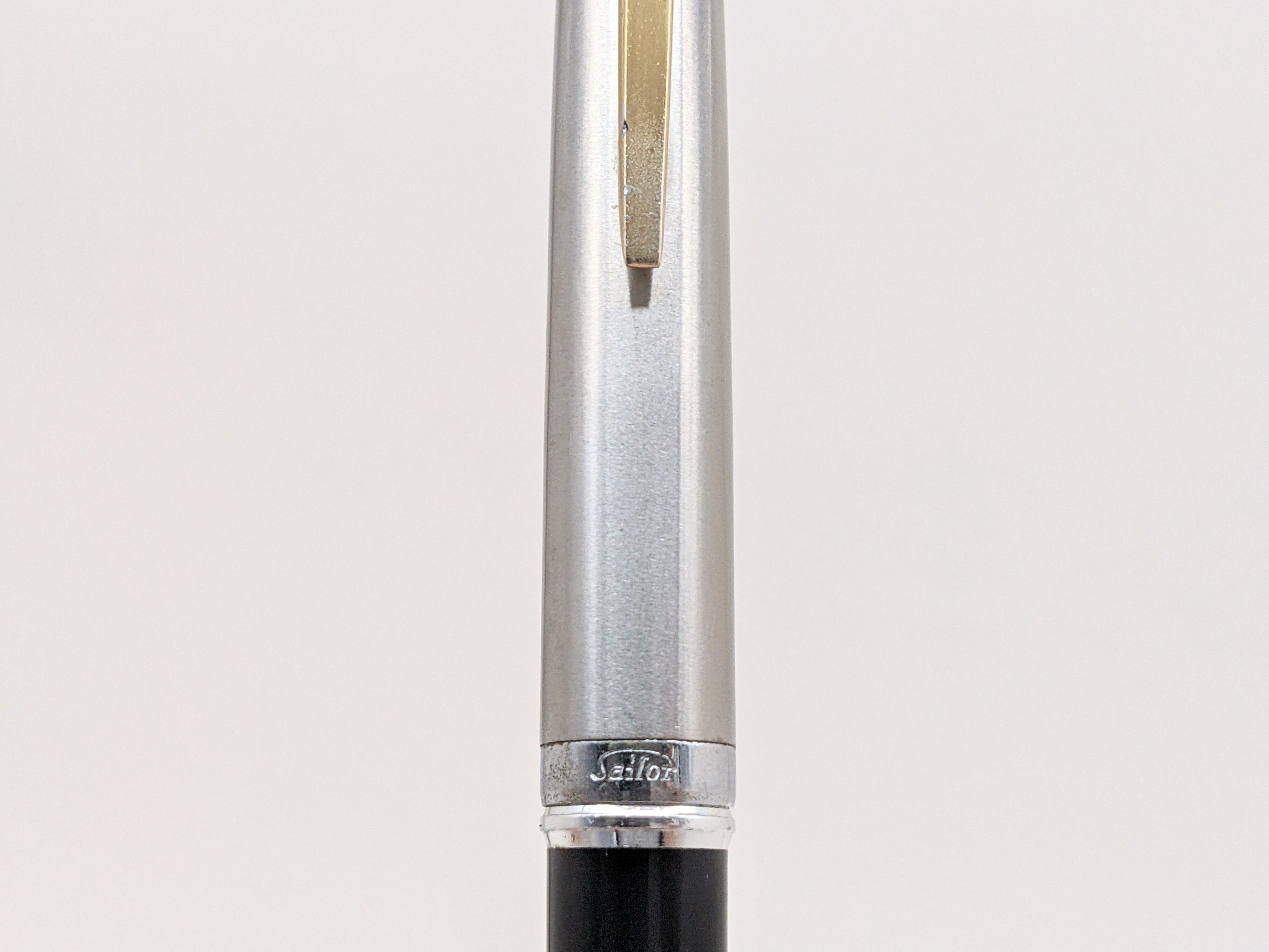 希少 セーラー万年筆 SAILOR21 シルバーメッキ mini 21K 細字F 60s セーラー万年筆 21 ミニ SAILOR 21 mini （細字） 18KWG 03048