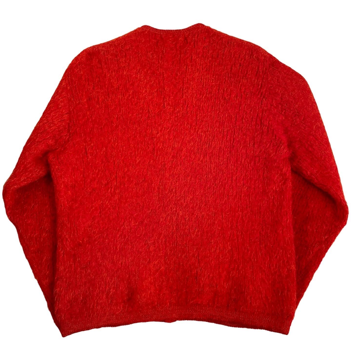 60s REVERE mohair knit cardigan 