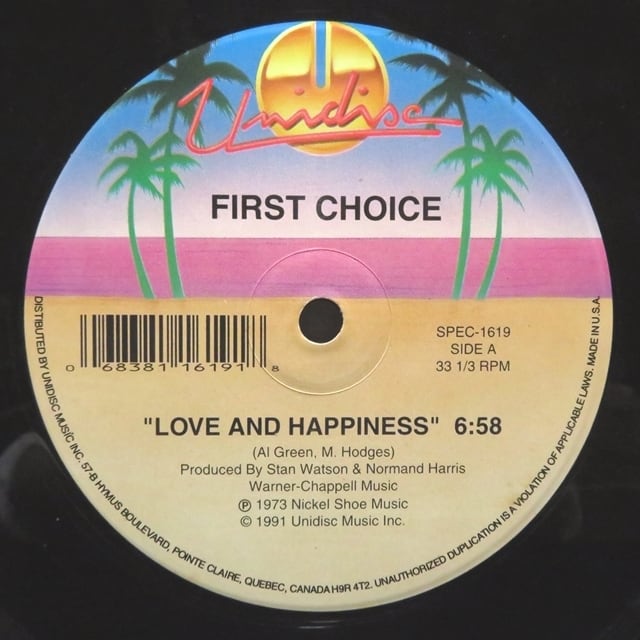 First Choice / Love And Happiness / The Player [SPEC-1619] - 画像4