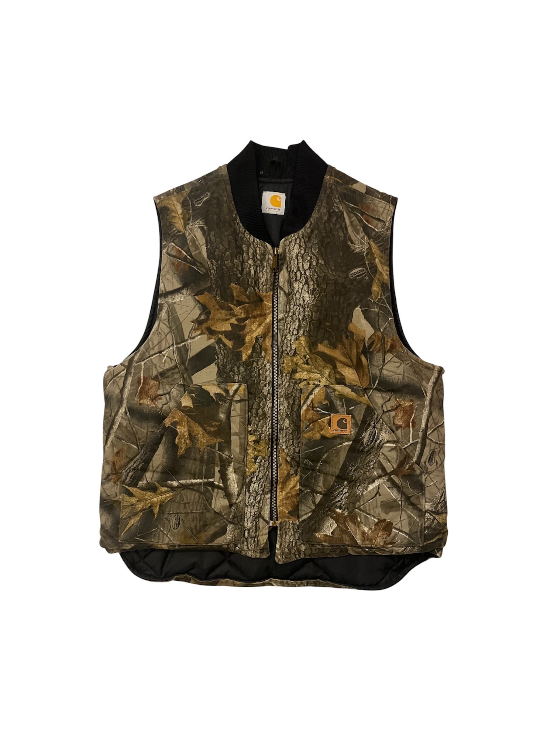 Carhartt V01 CMO Quilted Duck Vest カーハート リアルツリーカモ