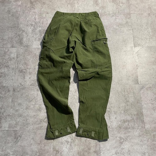 60-70s スウェーデン軍 実物 M-59 フィールドパンツ C46 w25 詳細写真3