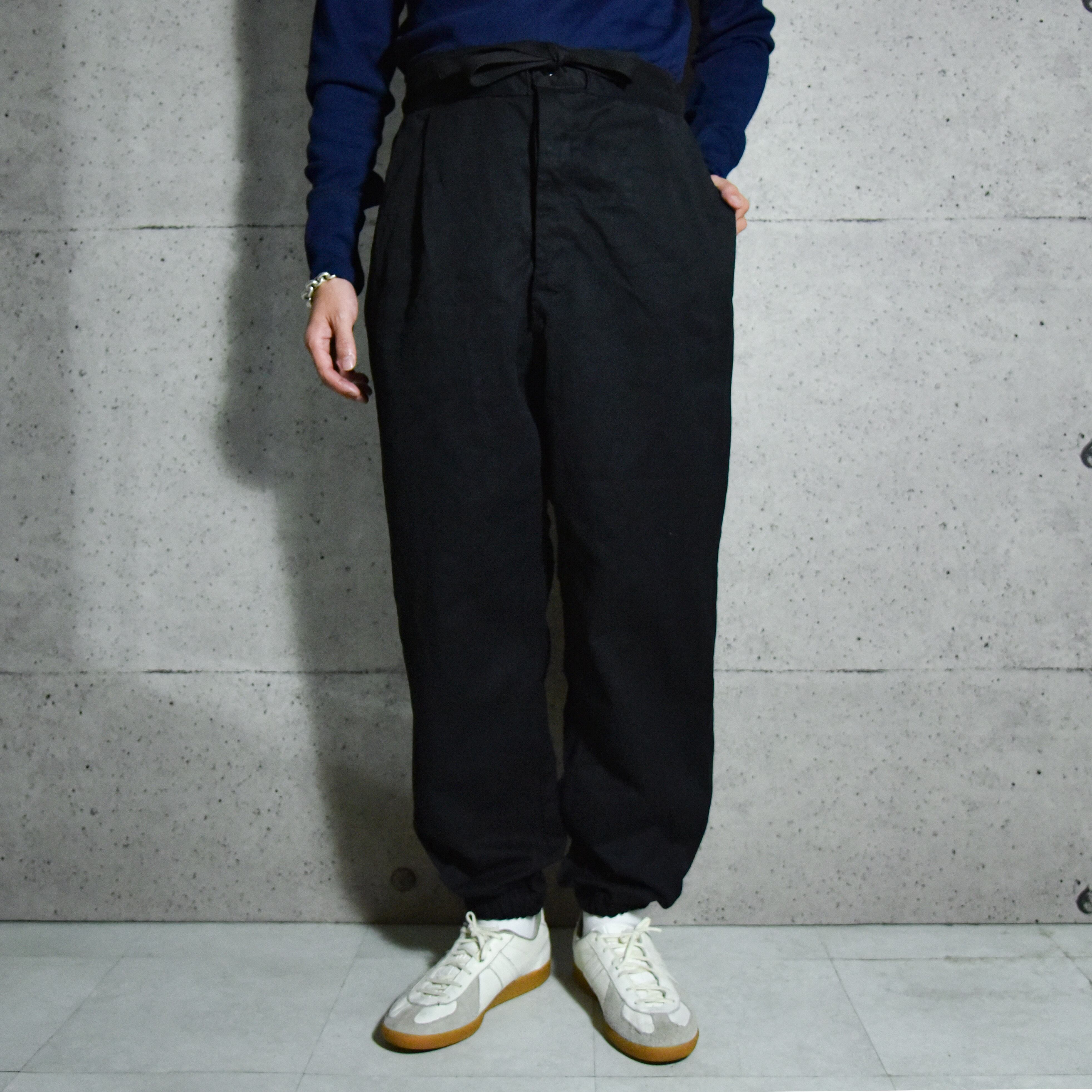 イタリア軍　air force work pants dead stock