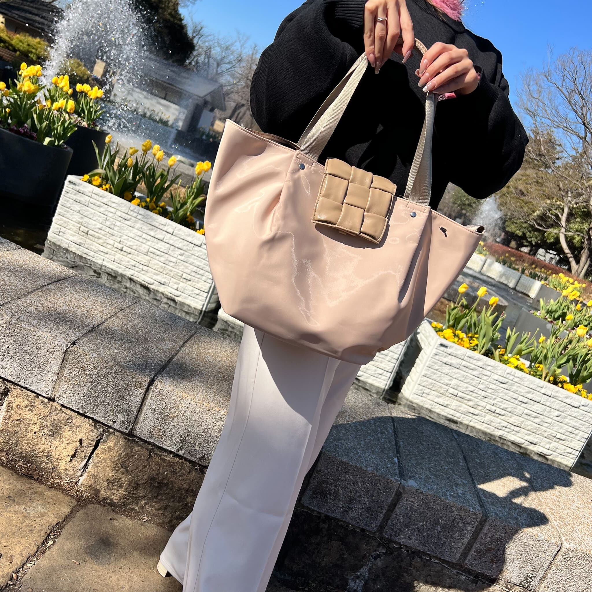 OSAMオサム 黒色新品2wayトートバッグ【新品・未使用】 | www