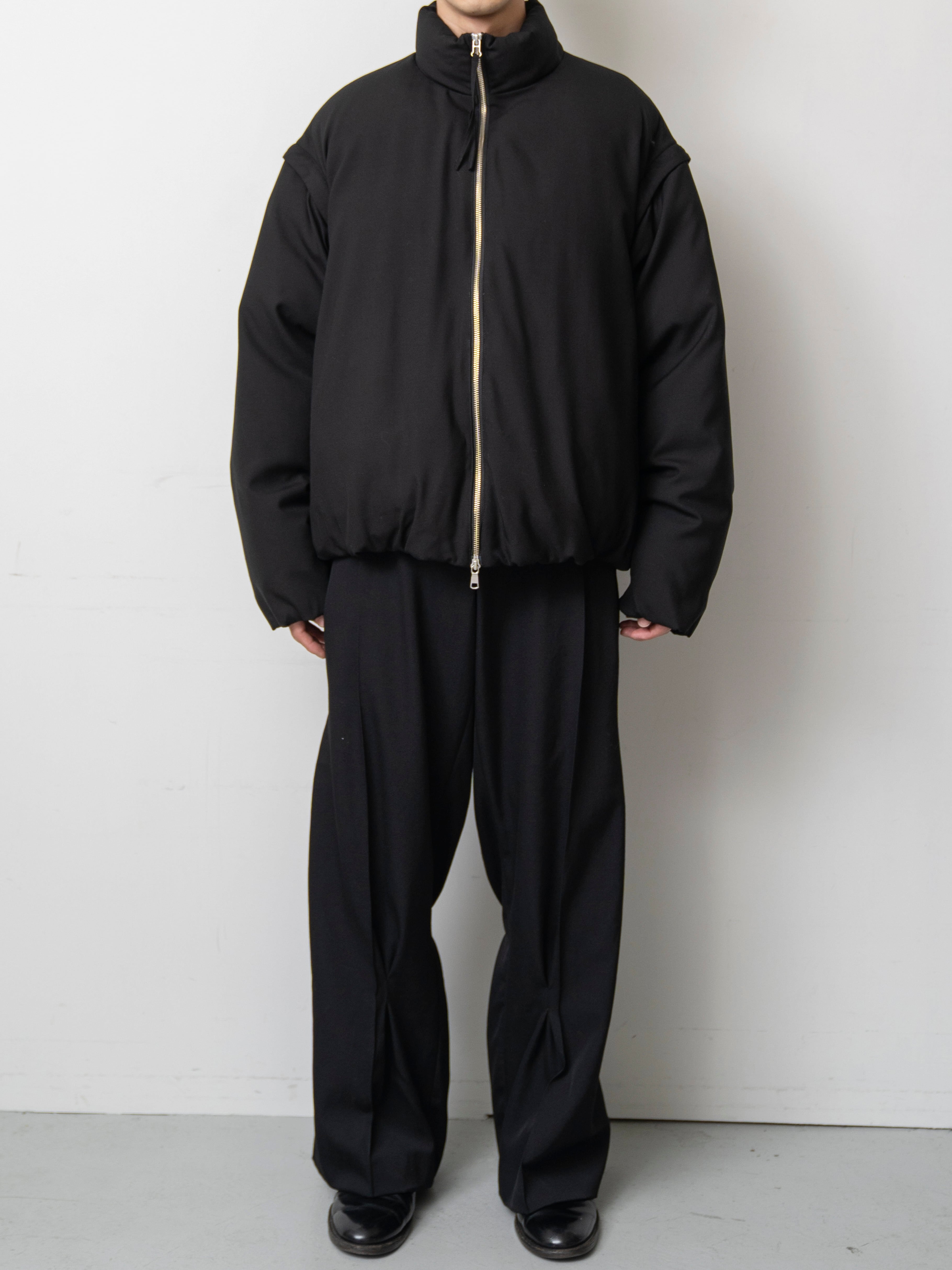 SEEALL MINIMAL DOWN JACKET BLACK SAU41 DO181 | BEST PACKING STORE