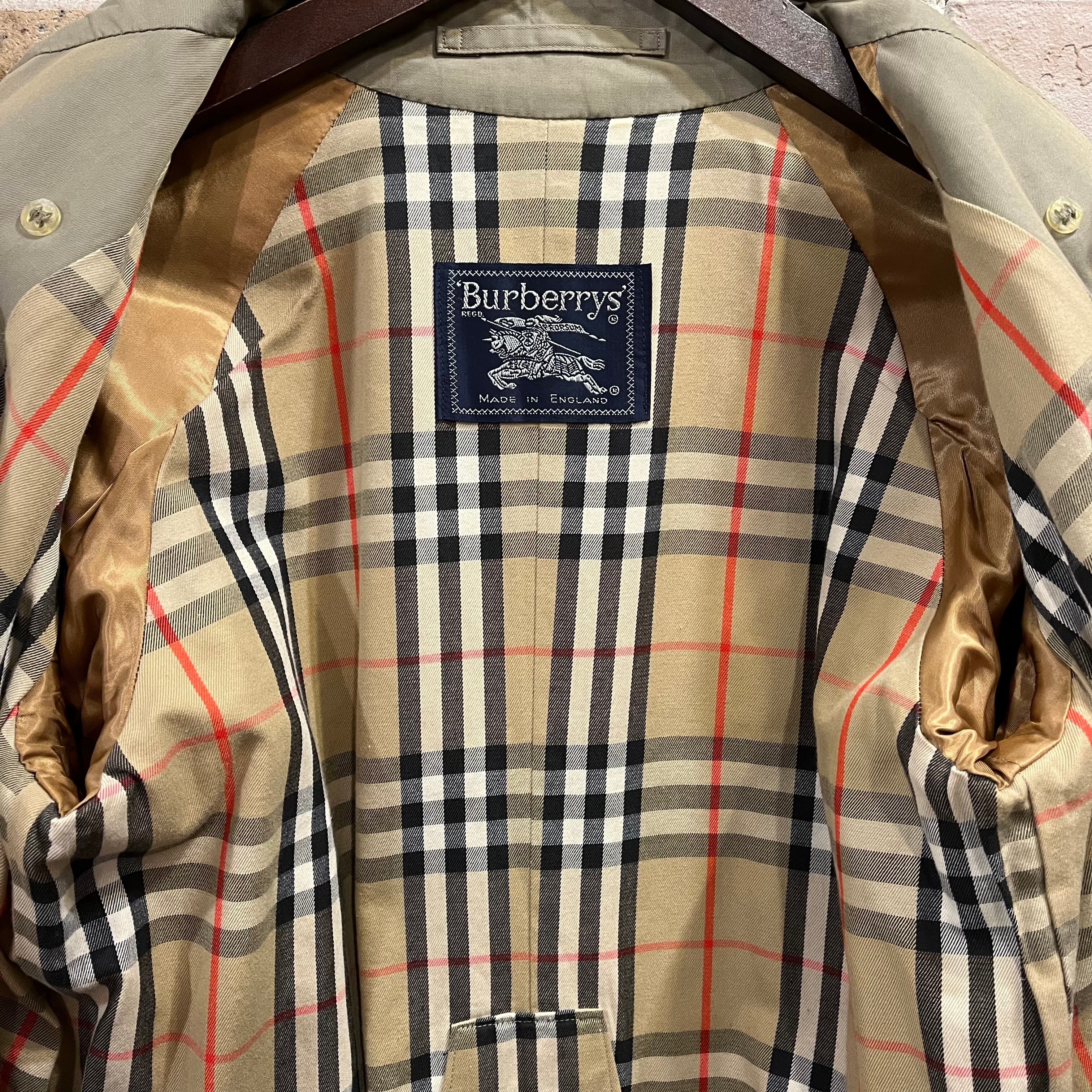 burberry “ladies trench coat” size6 バーバリー 英国製 トレンチ