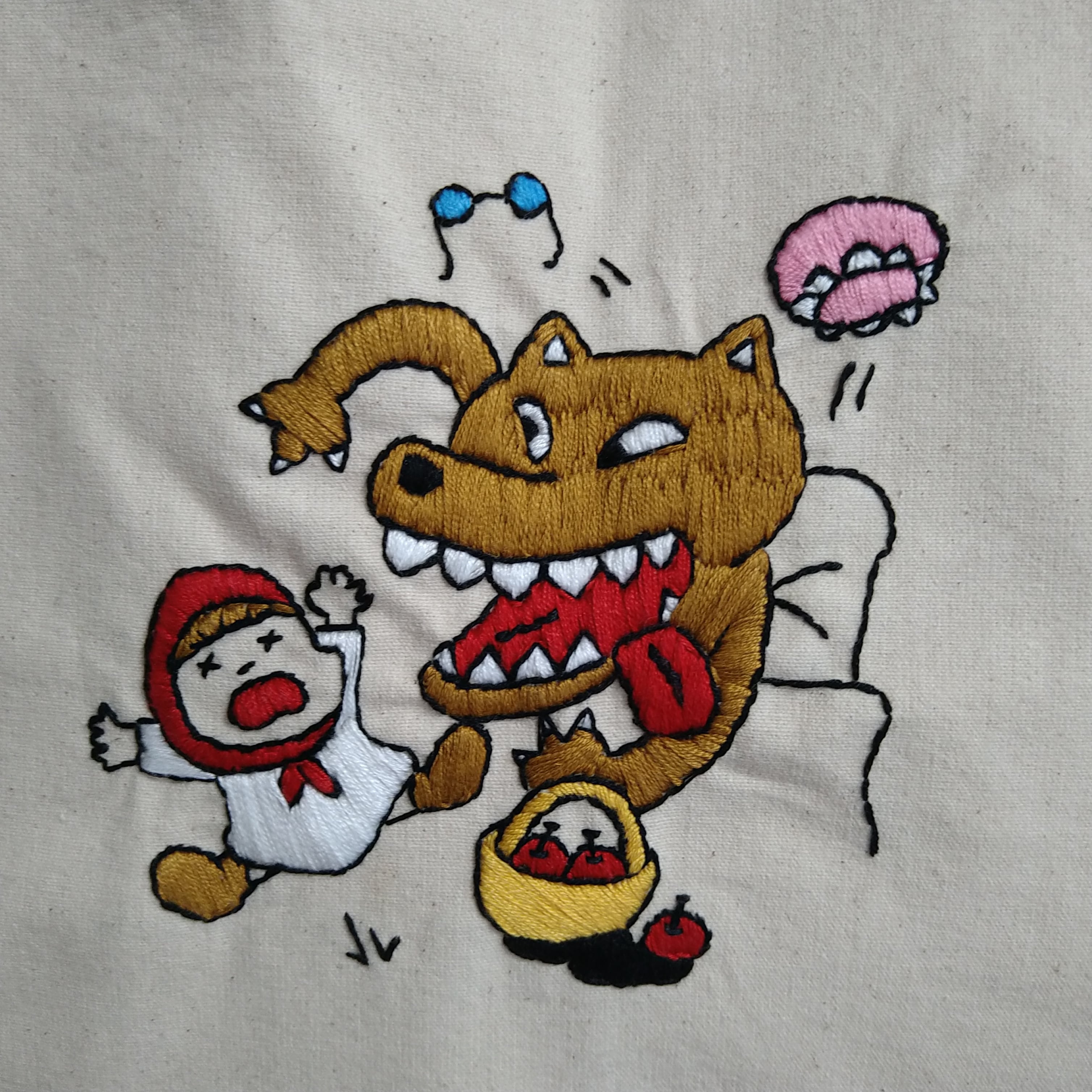 ピンチ！赤ずきんちゃんトートバッグ | 未完成