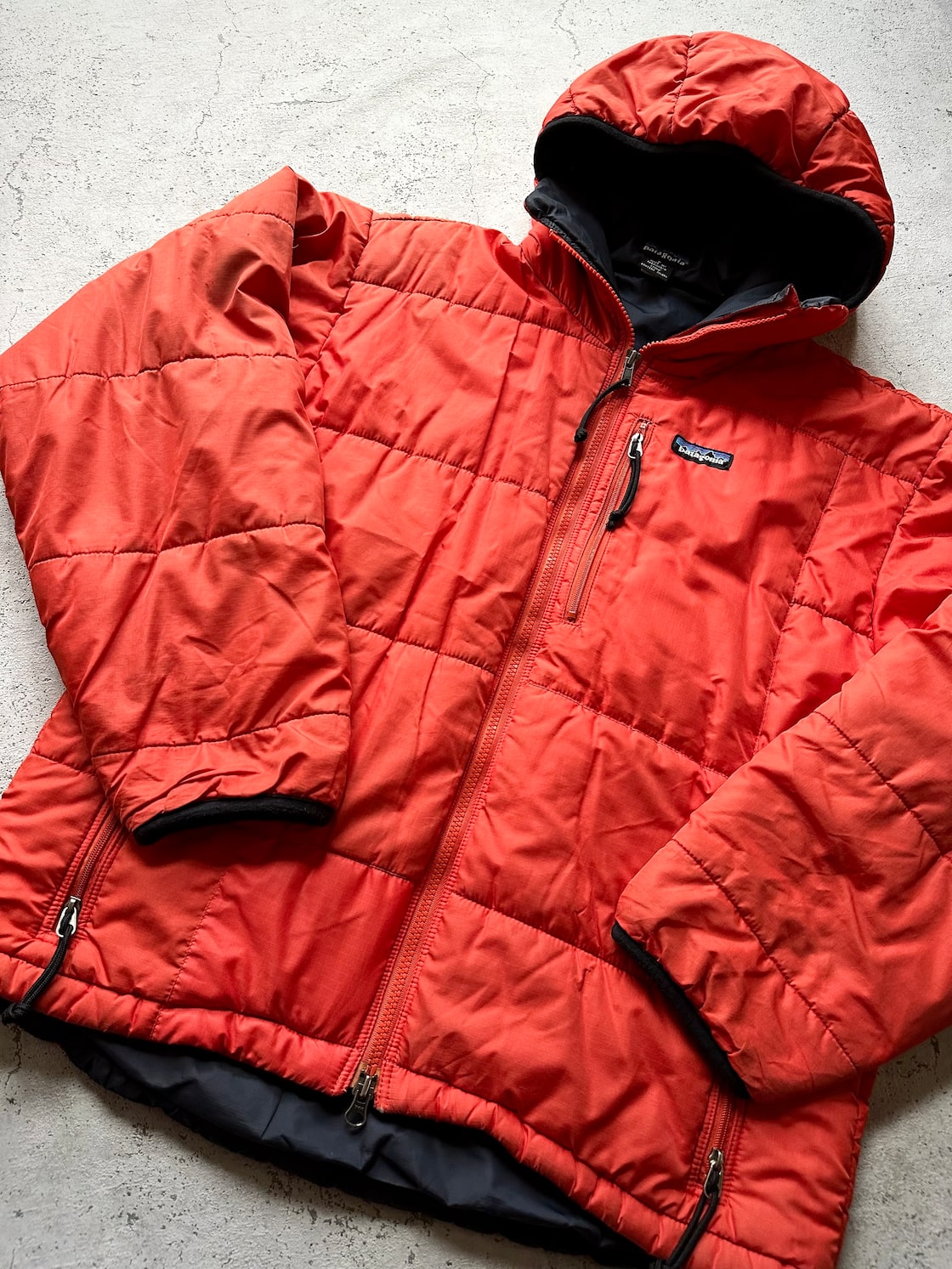 01s PATAGONIA / DAS PARKA POP ORANGE OLD VINTAGE パタゴニア ダス  