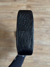 crocodile embossed leather hand bag-5189-3