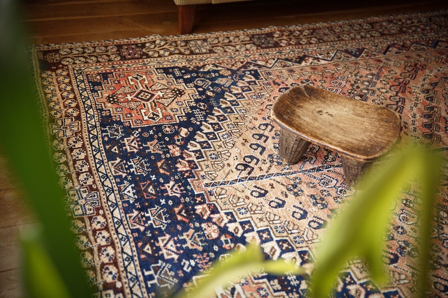 151 -Vintage qashqai rug | 手織りのヴィンテージラグ専門店 | Bahr